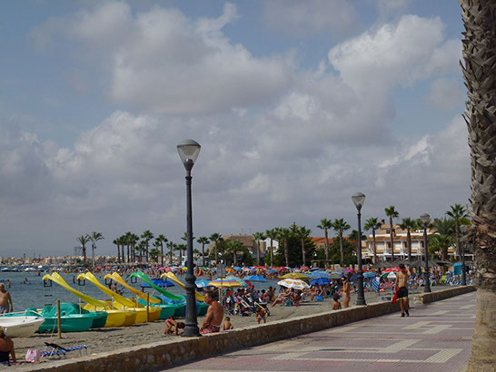 Los Narejos beach